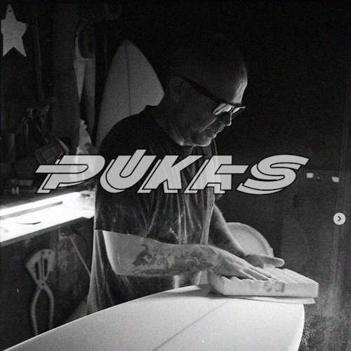 Custom Pukas Surfboard