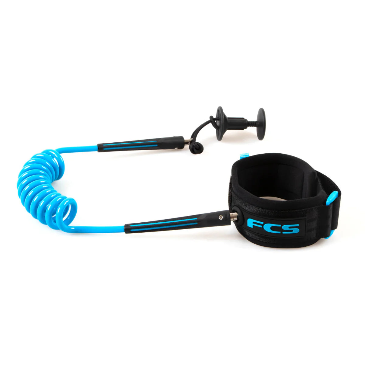 FCS Bodyboard Wrist Leash in black-blue