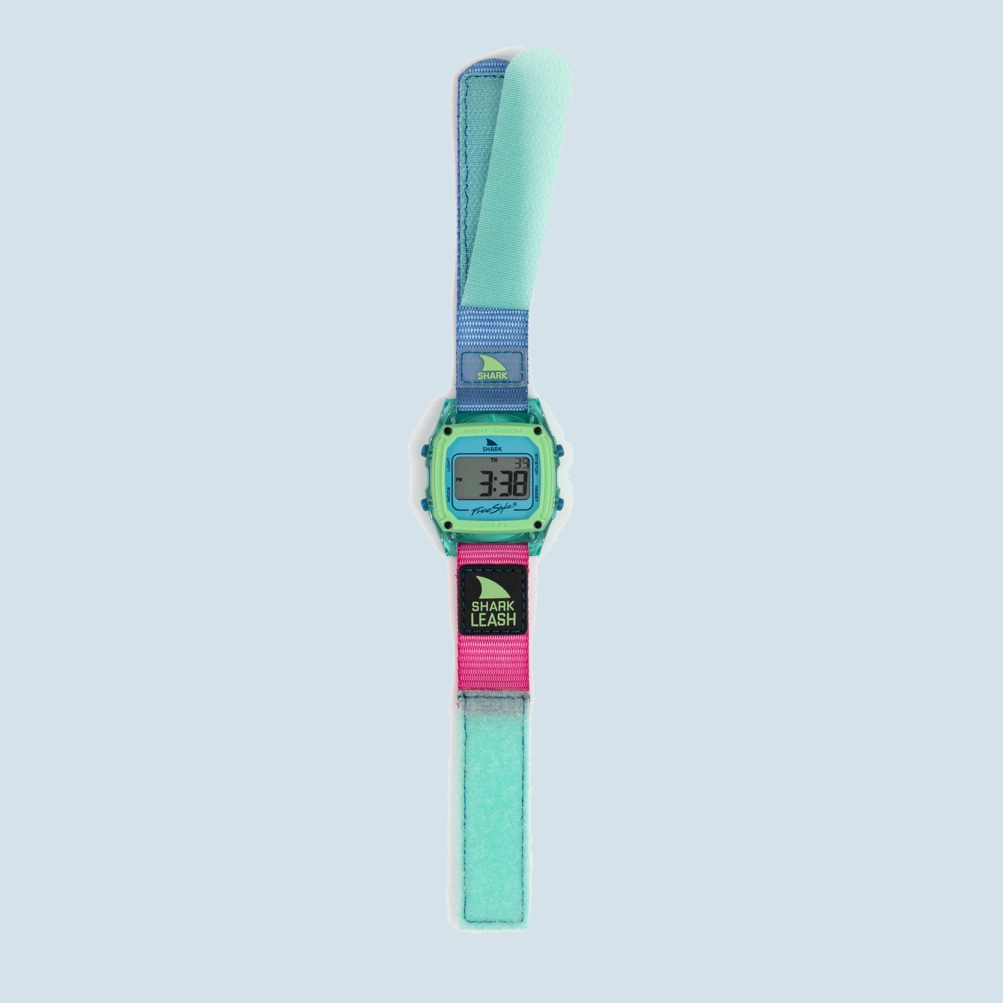 Freestyle Shark Classic Leash Neon Drift Surf Watch mit Leash Klettverschluss