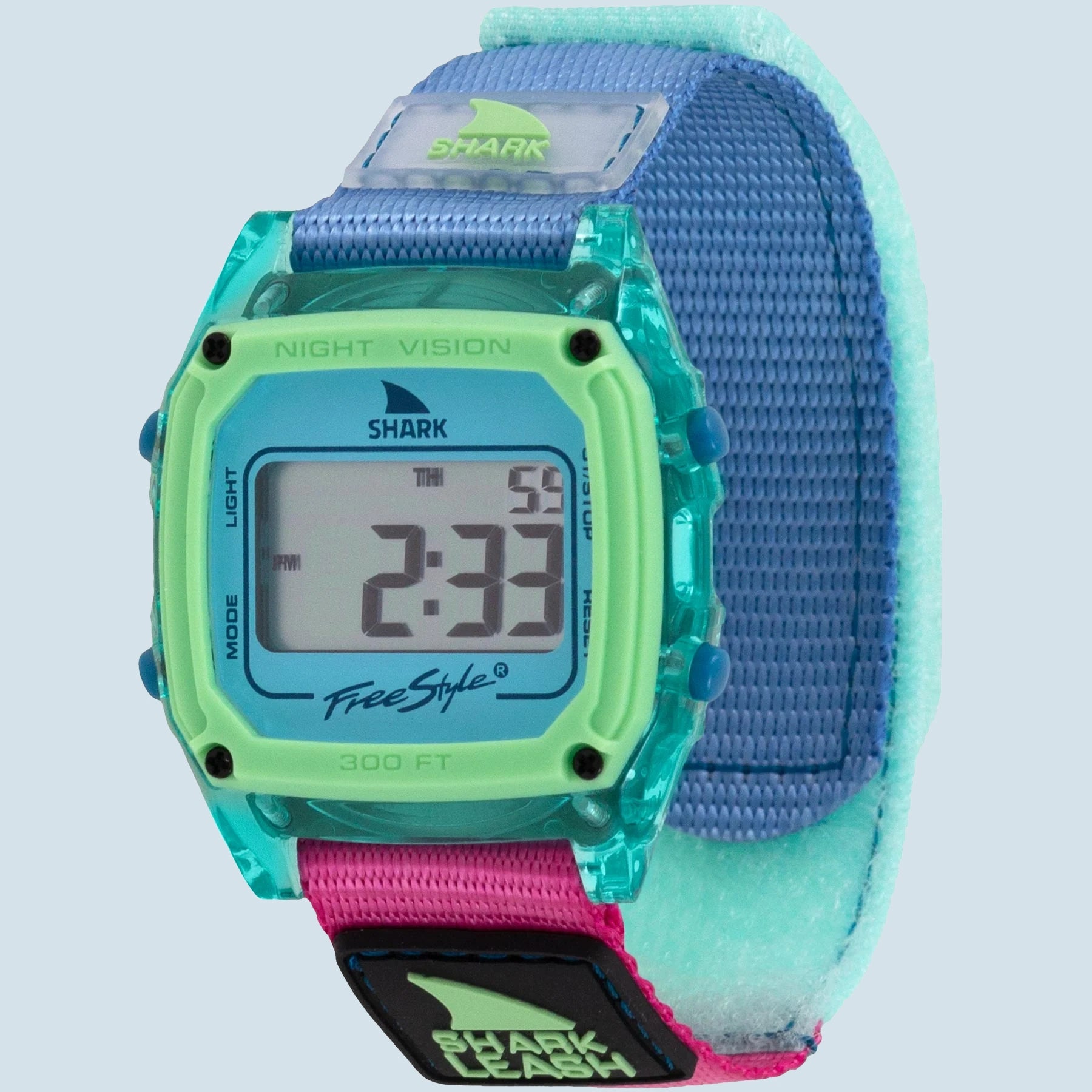 Freestyle Shark Classic Leash Neon Drift Surf Watch Profile