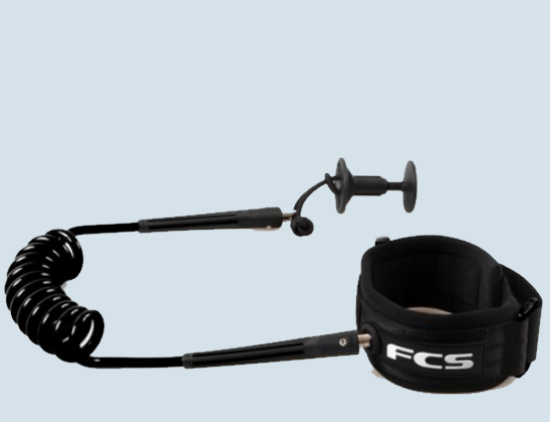 FCS Bodyboard Leash Bicep in schwarz