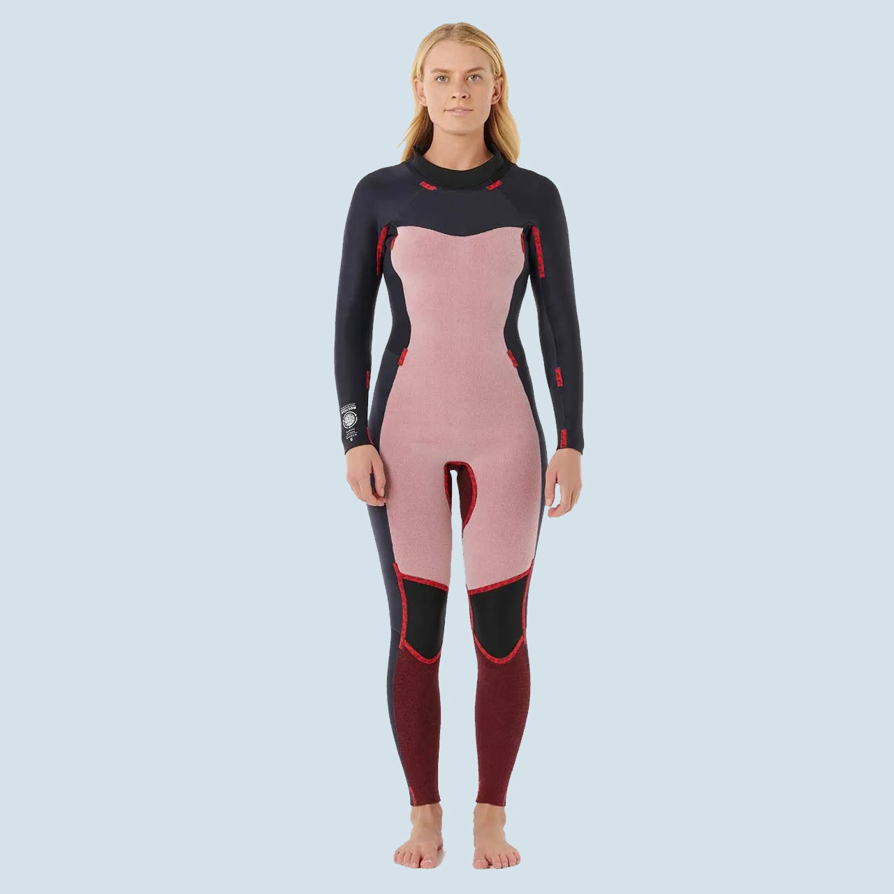 Rip Curl Women's Dawn Patrol Back Zip 4/3 in black - Inside Out