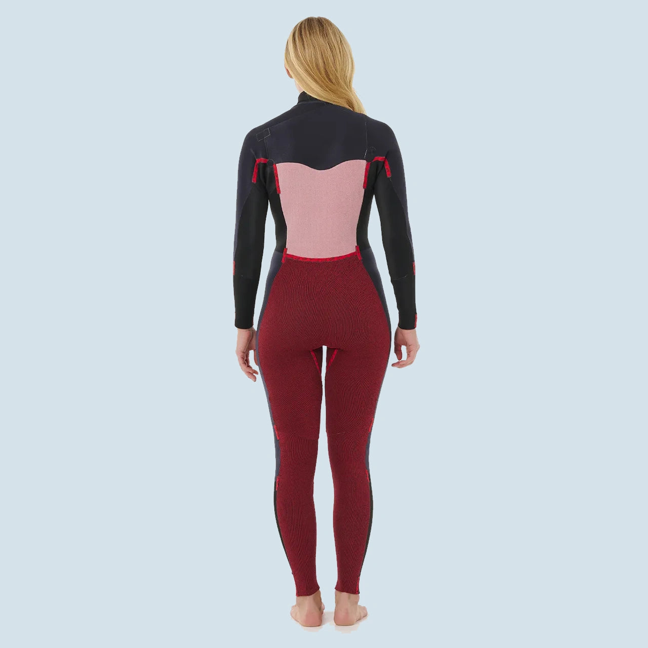 Rip Curl Women's Dawn Patrol Chest Zip in schwarz (black) - Innenfütterung von hinten