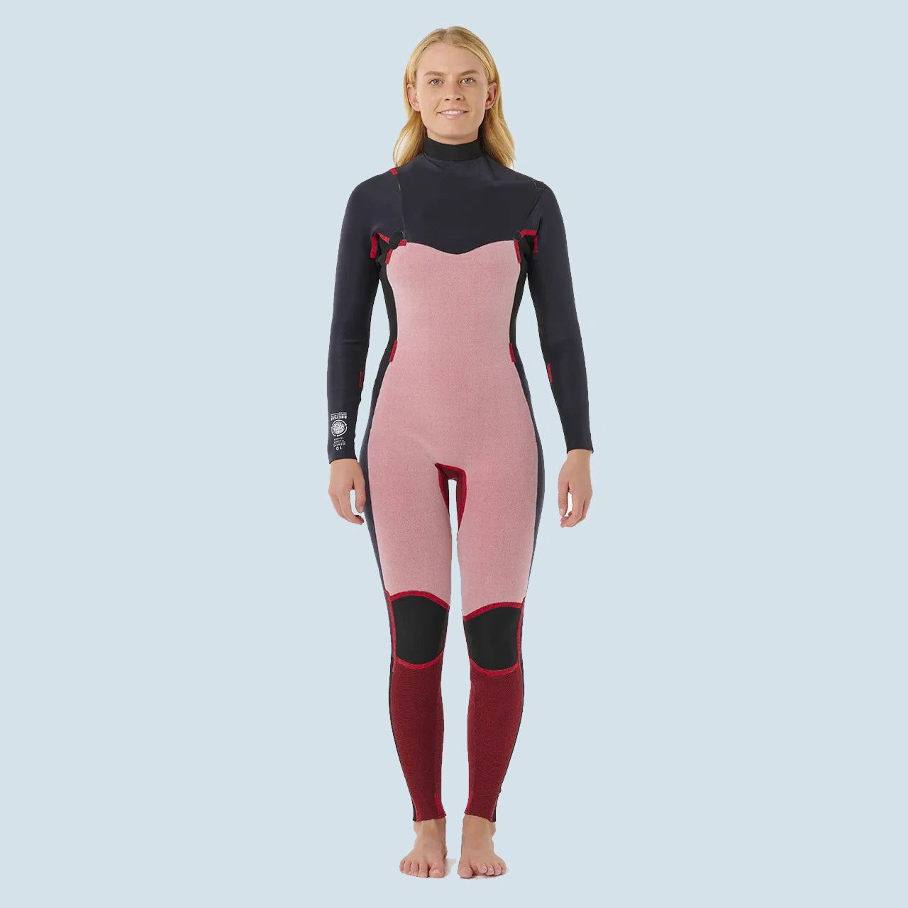 Rip Curl Women's Dawn Patrol Chest Zip in schwarz (black) - Innenfütterung