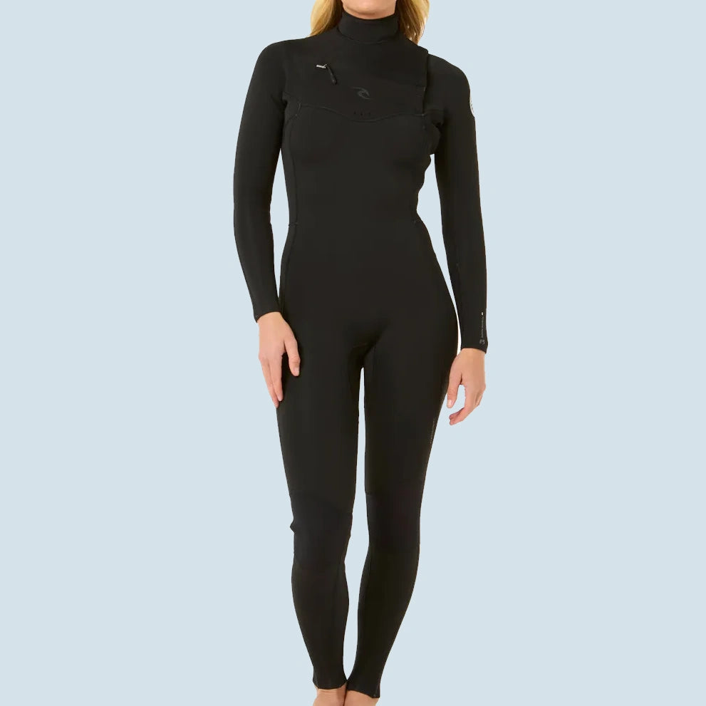 Rip Curl Women's Dawn Patrol Chest Zip in schwarz (black)