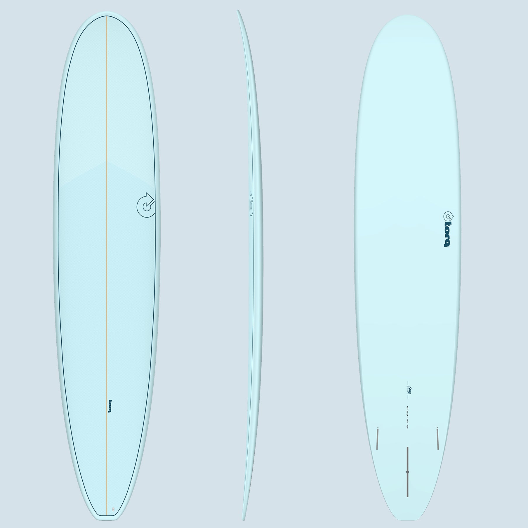 Torq TET Epoxy Longboard Pacific Blue