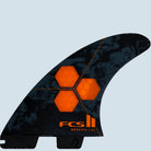 FCS II AM XL PC Tri Fin Set in Orange