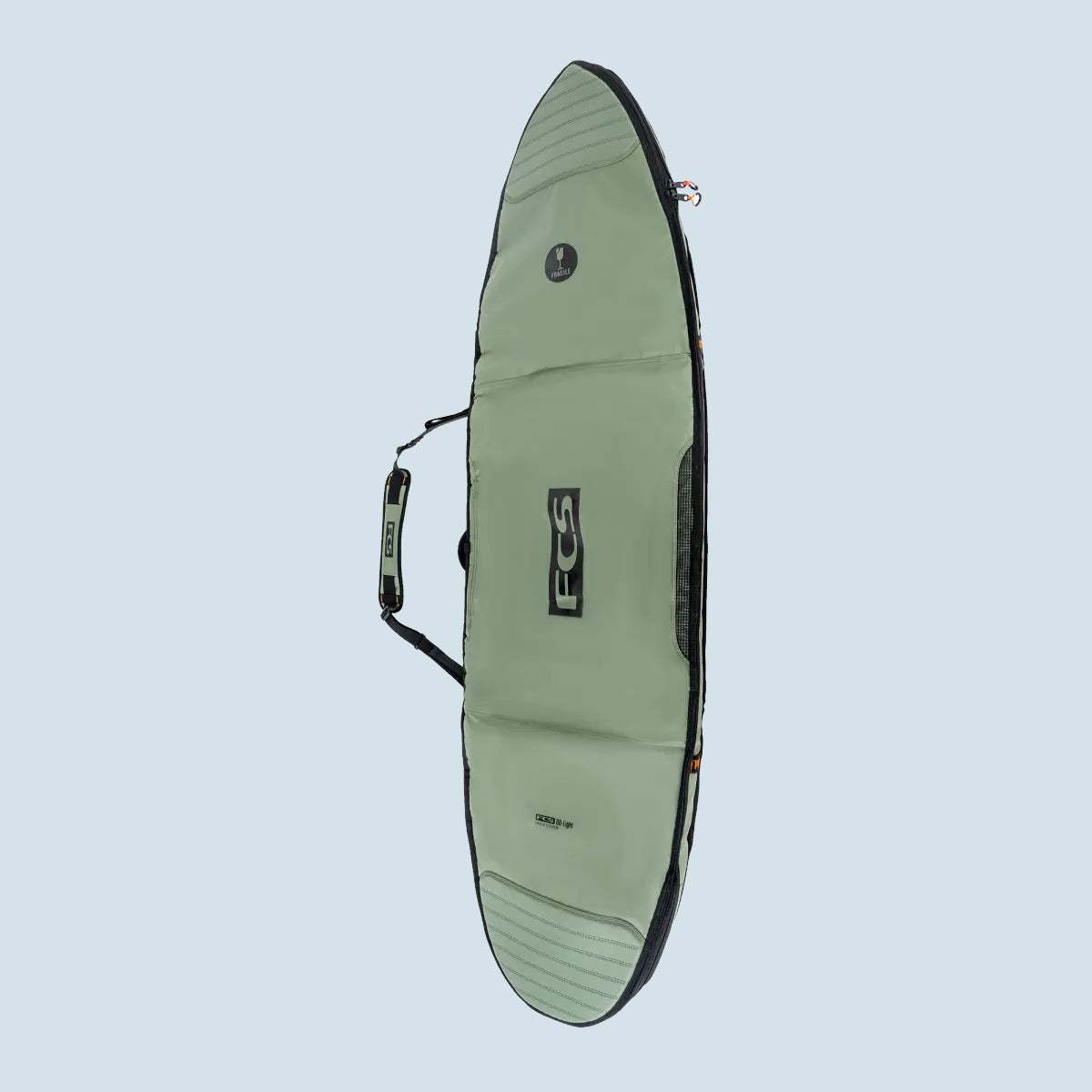 FCS Day X Shortboard / Fish Travel Cover Alpine