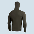 Florence Marine X Sun Pro Adapt Balaclava UPF Shirt in Heather Thyme von hinten