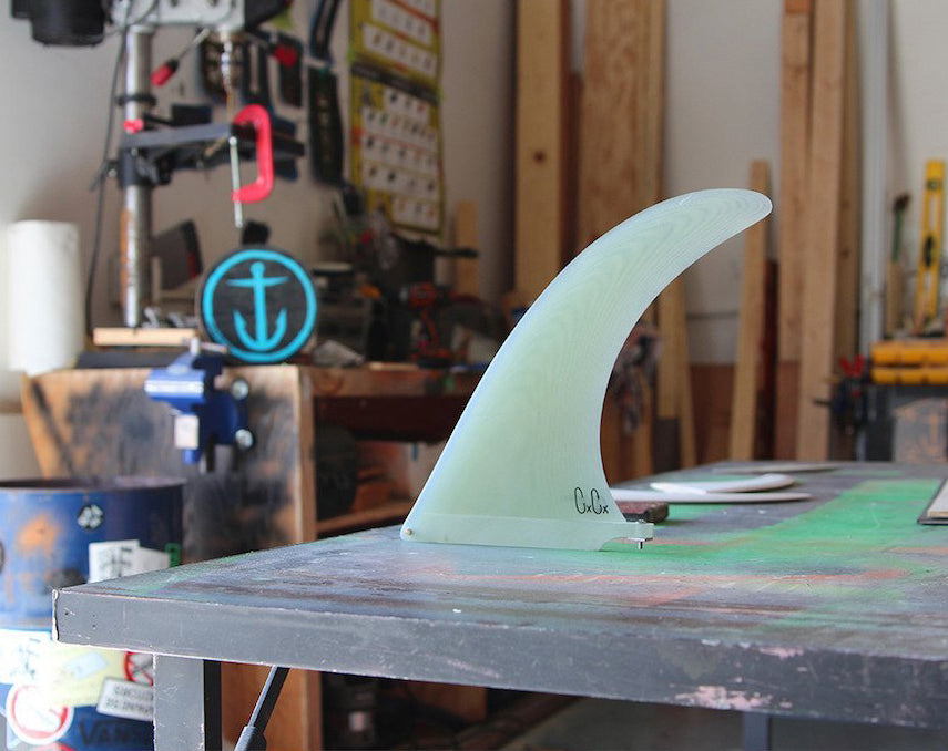 Captain Fin Chris Christenson Tracker Fin (clear) – Frittboards