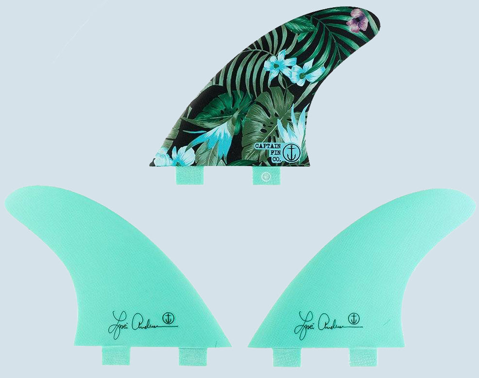 Captain Fin Leila Hurst Cheetah Tri Fin Set (Dual Tab) – Frittboards