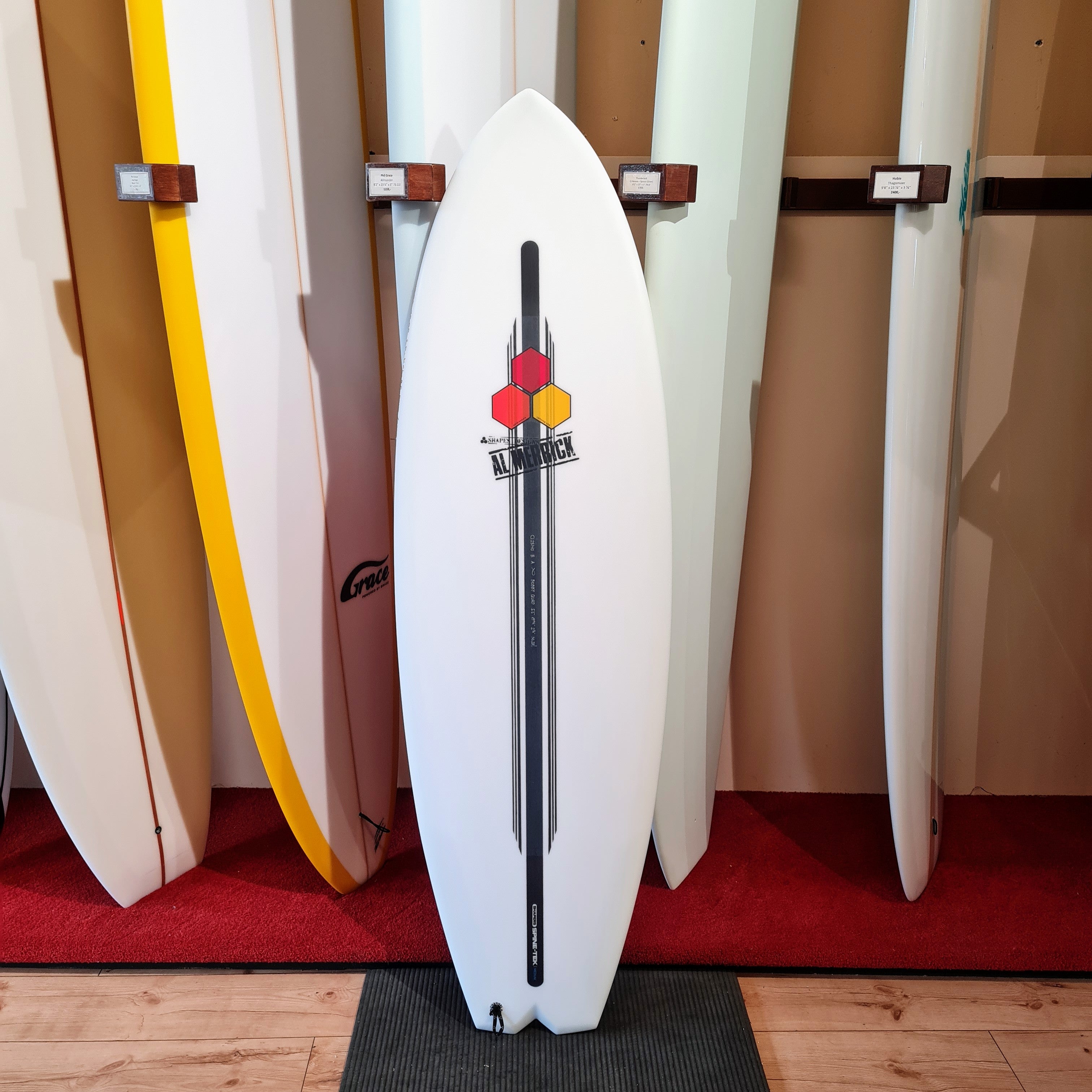 Pyzel White Tiger (FCS II 5-Finner) – Frittboards
