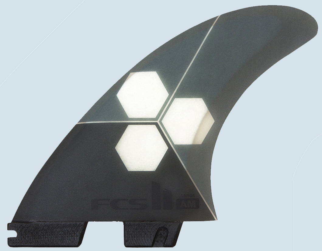 FCS II AM PC Tri Quad Fin Set (grey) – Frittboards