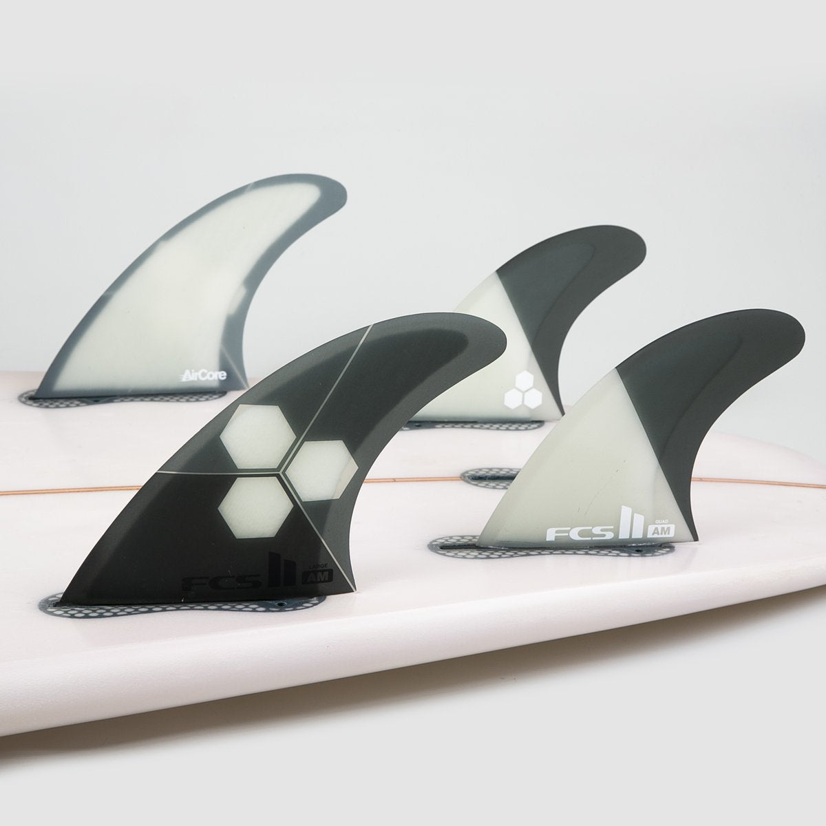 FCS II AM PC Tri Quad Fin Set (grey) – Frittboards
