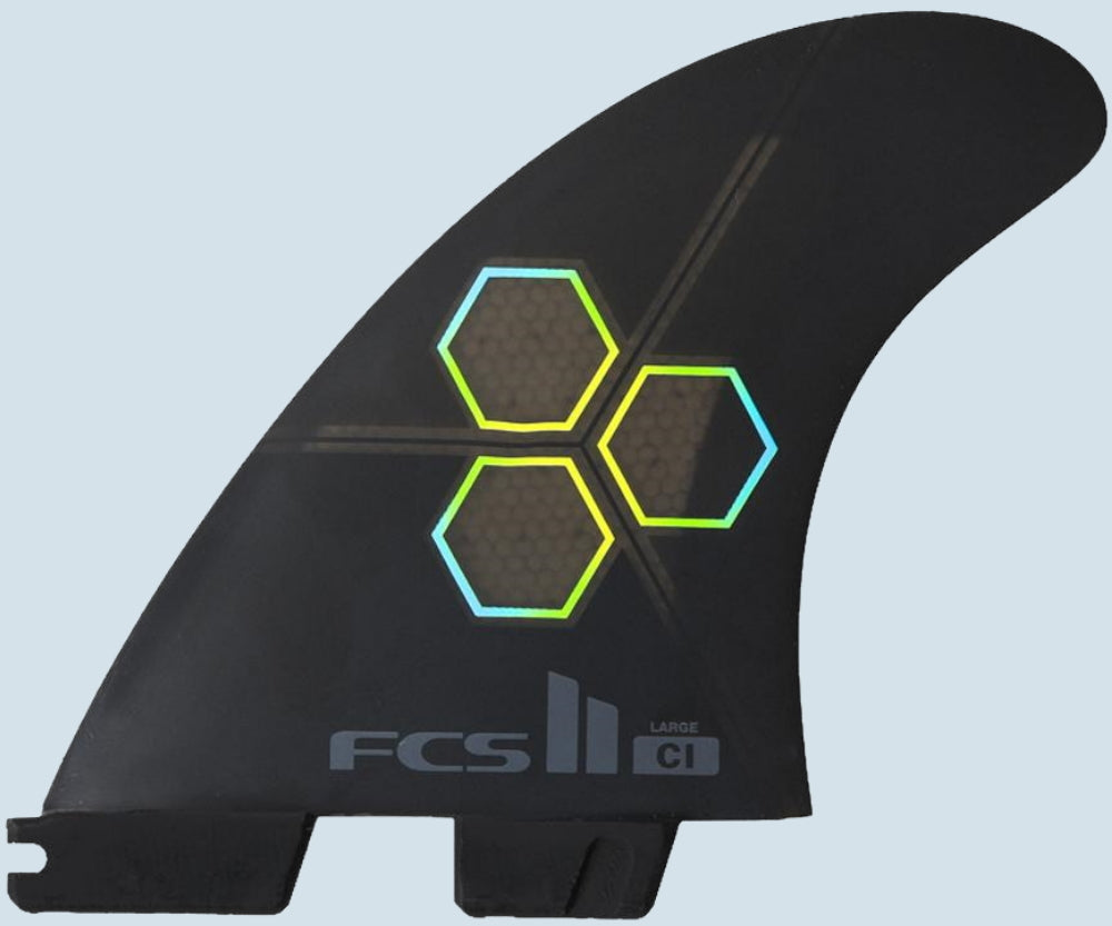 FCS II CI PC Tri Fin Set (black) – Frittboards