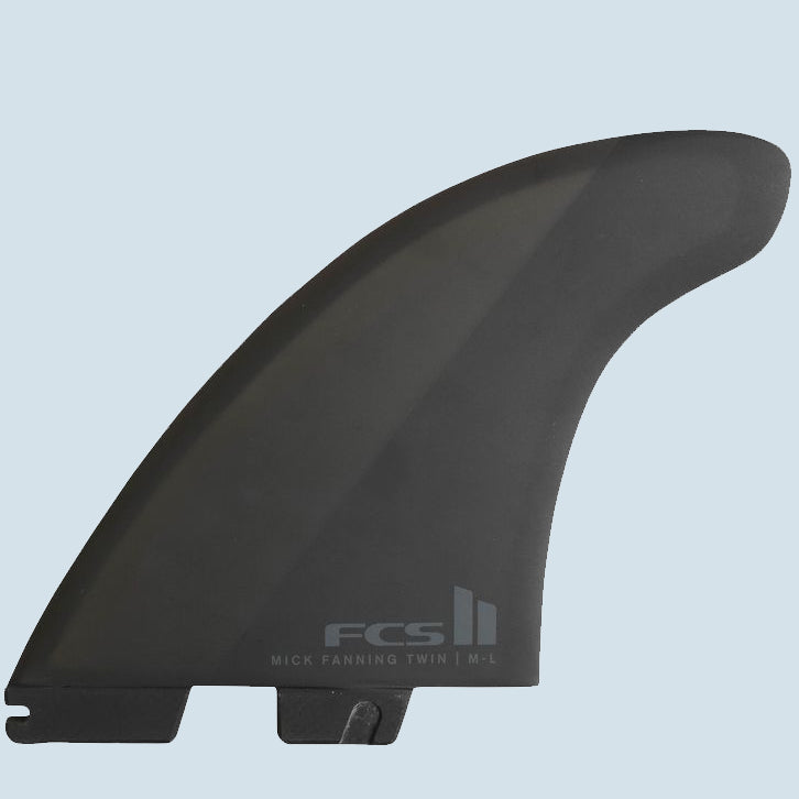 FCS II MF Twin+1 PC Tri Fin Set (black) – Frittboards