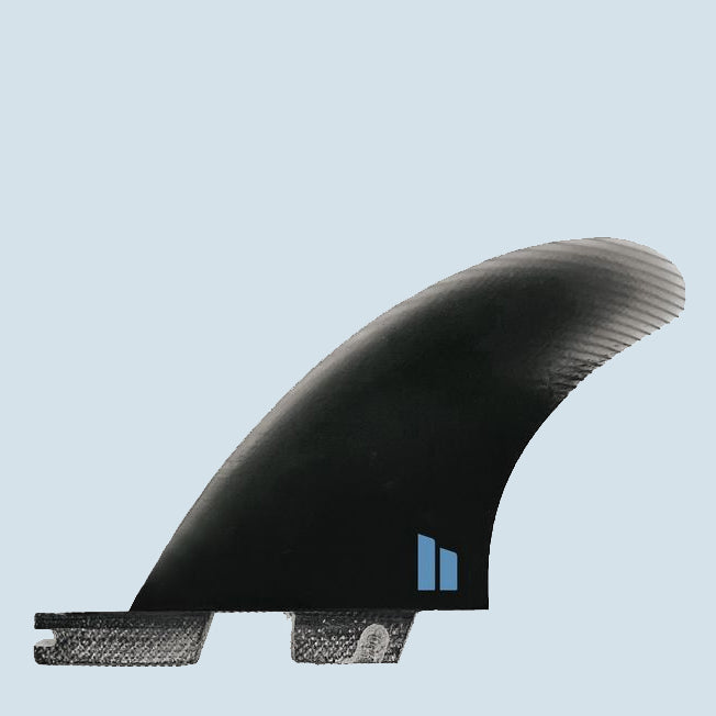 FCS II Performer S-M PG Twin+1 Fin Set (black) – Frittboards