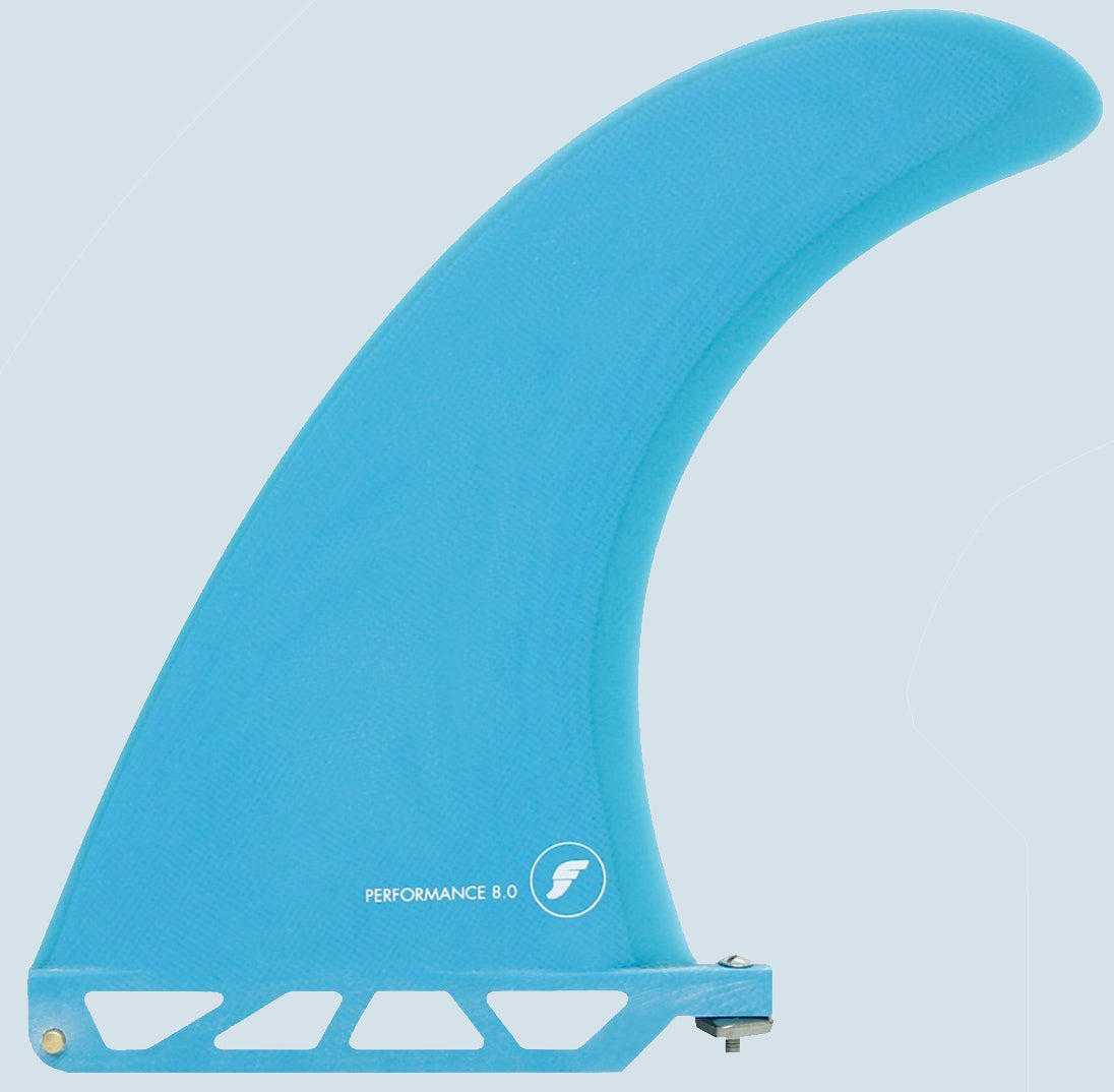Captain Fin Chris Christenson Tracker Fin (clear) – Frittboards