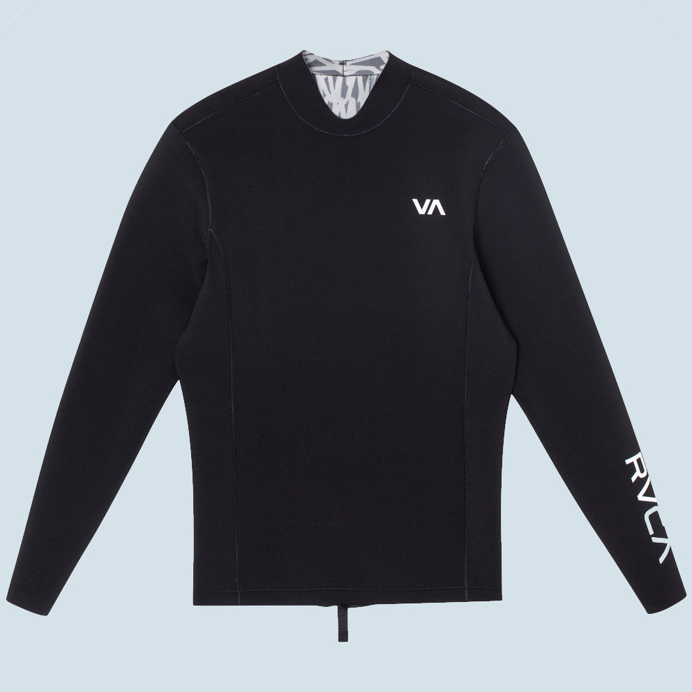 RVCA Balance Back Zip Surf Top 2mm (black) – Frittboards
