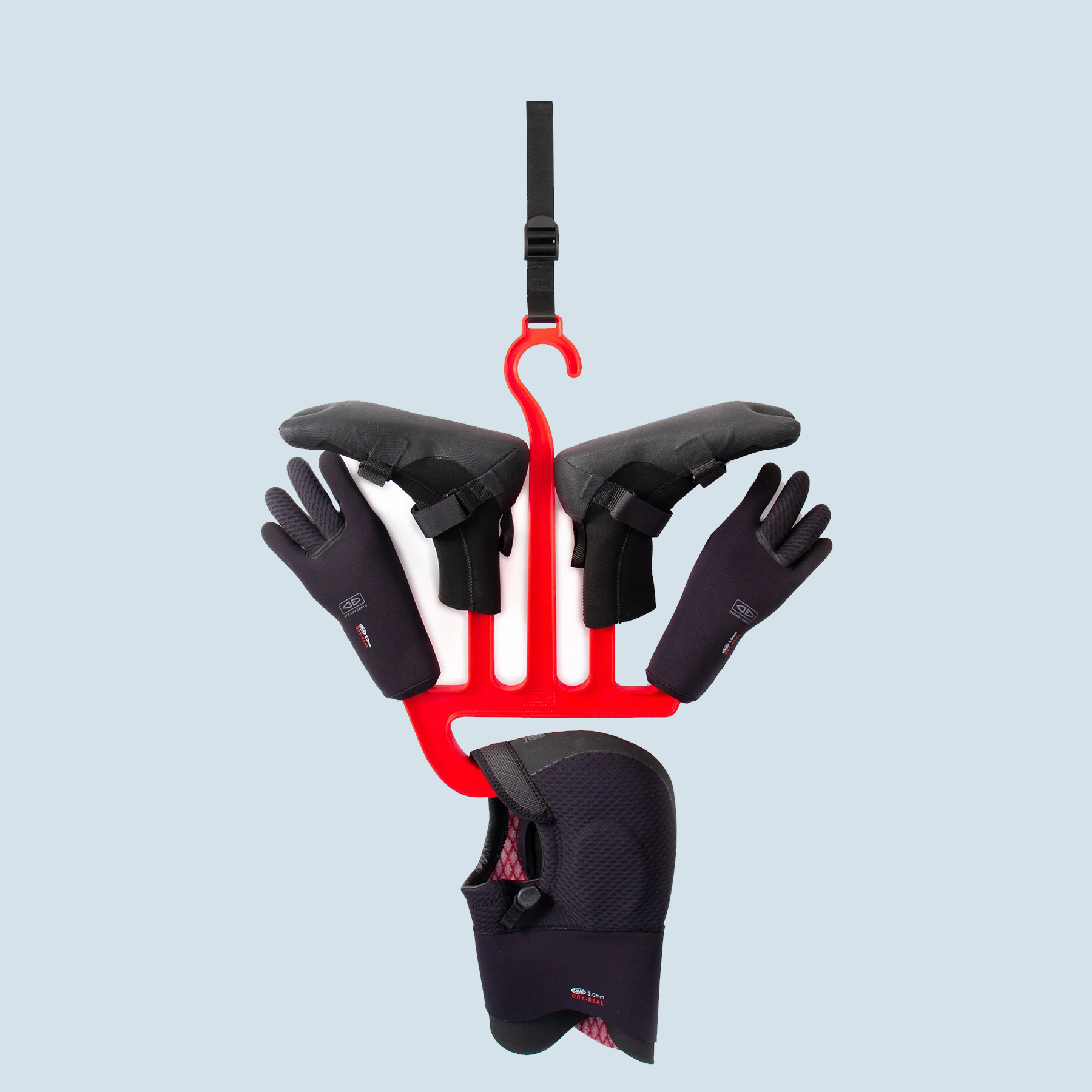 Ocean Earth Wetsuit Accessories Hanger in Benutzung