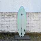 Pukas Mustache Surfboards Green Lila Bottom