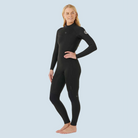 Rip Curl Women's Dawn Patrol Back Zip 4/3 in black von vorne