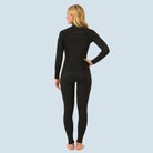 Rip Curl Women's Dawn Patrol Chest Zip in schwarz (black) von hinten
