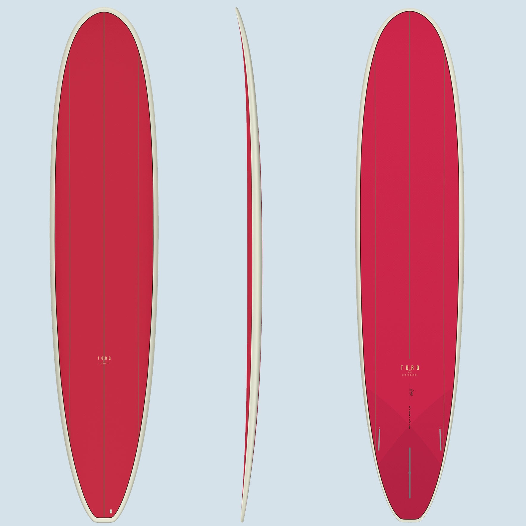 Torq TET Epoxy Longboard Admiral Red
