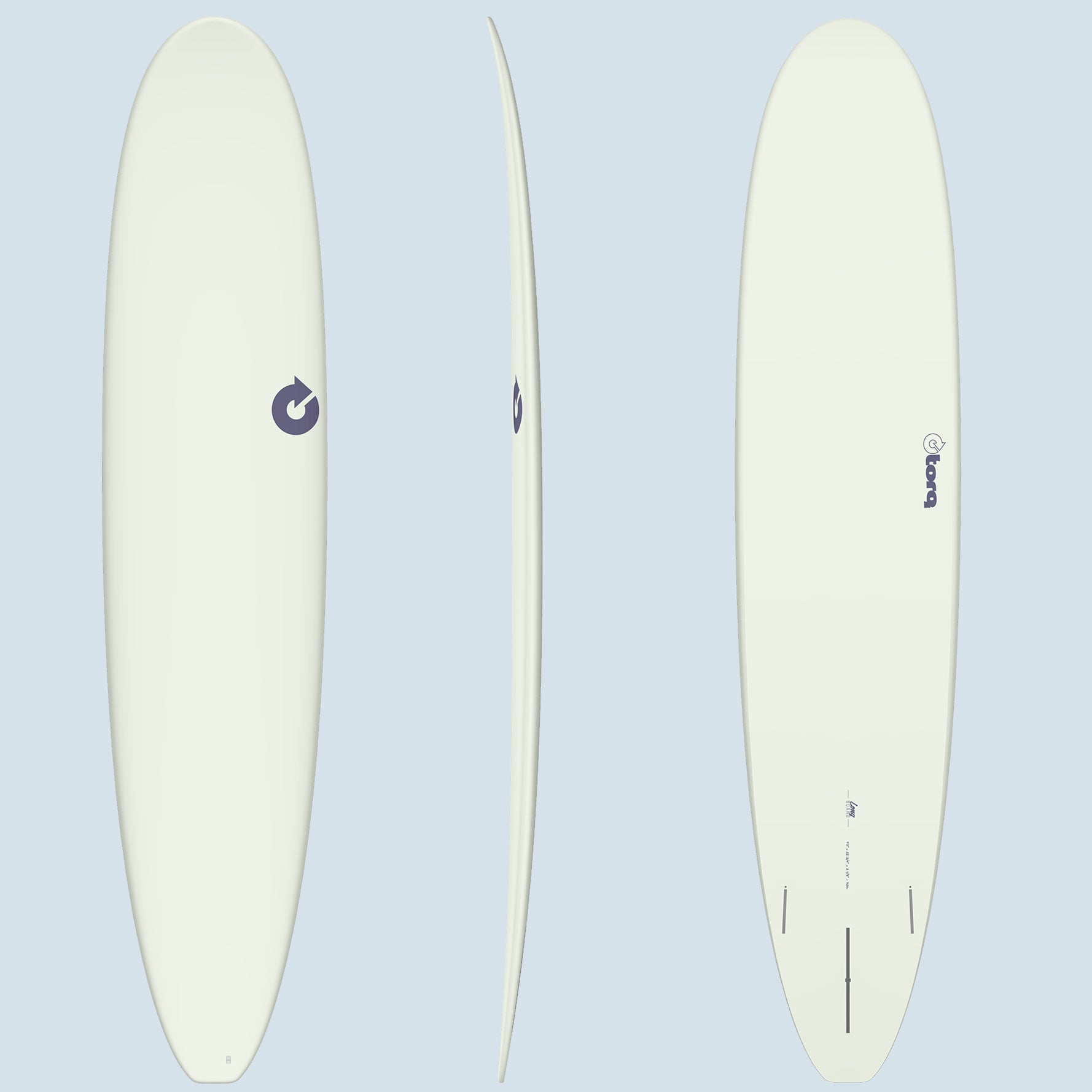 Torq TET Epoxy Longboard Ivory