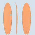 Torq TET Epoxy Mod Fish 6'10'' Coral