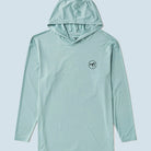 Vissla Twisted Eco Long Sleeve Hooded UV Shirt von vorne - Lycra mit Kapuze SPF50+