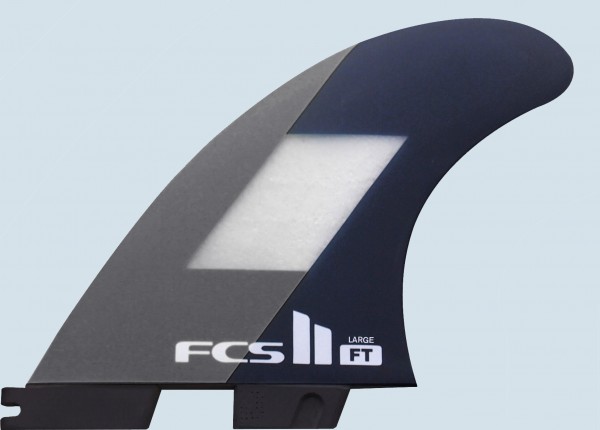 FCS II FT PC Medium Tri Fin Set (dark shadow)