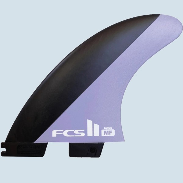 FCS II MF PC Tri Fin Set (charcoal/lavender)